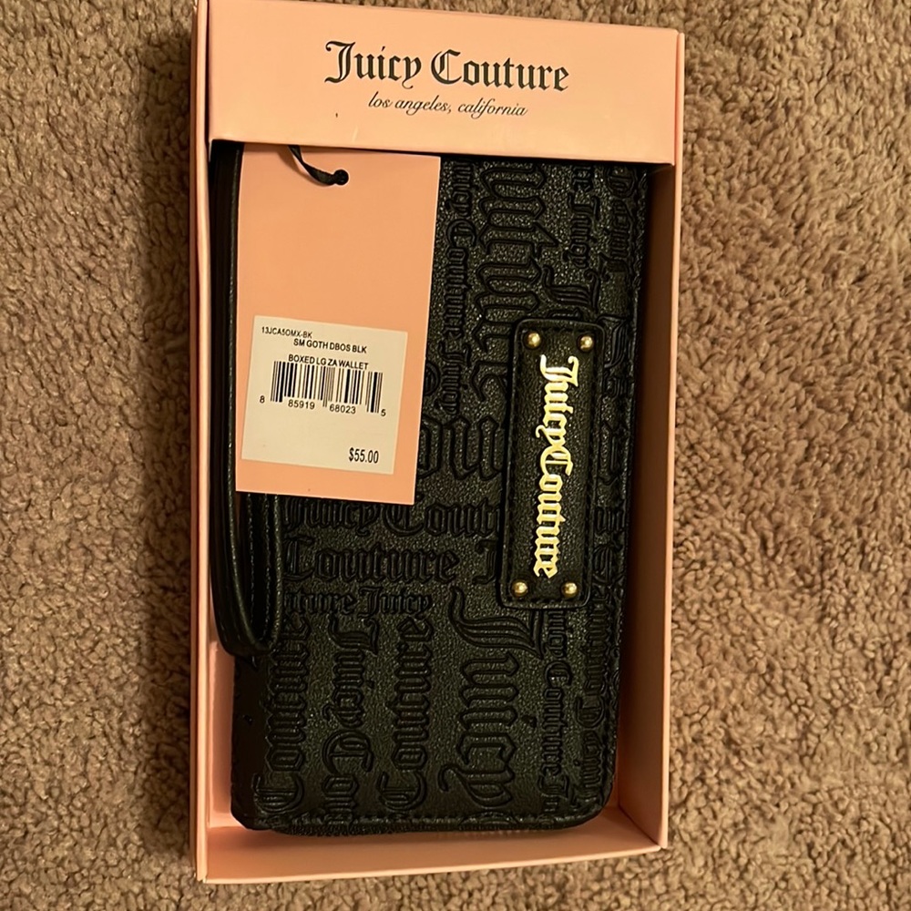 Black juicy couture wallet 💕